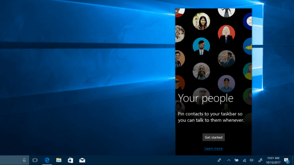 Windows 10 creator fall update personen app