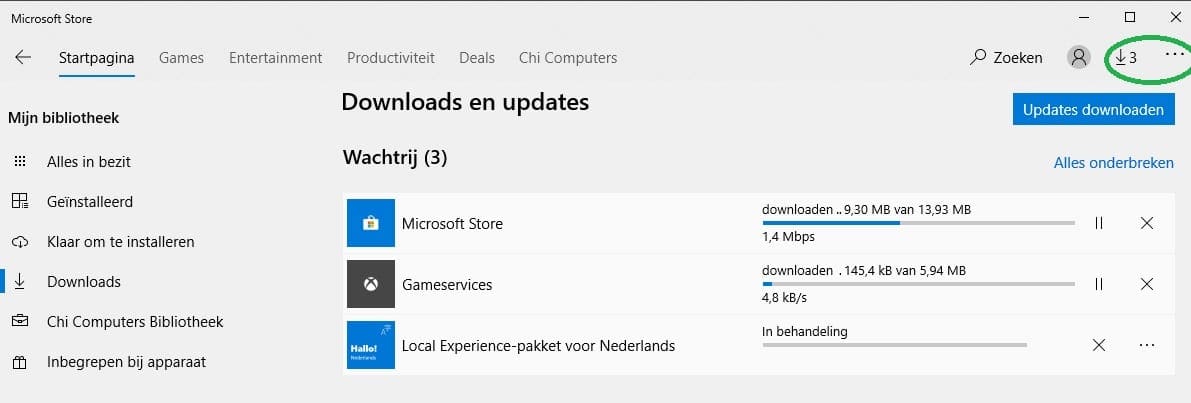 Microsoft updates