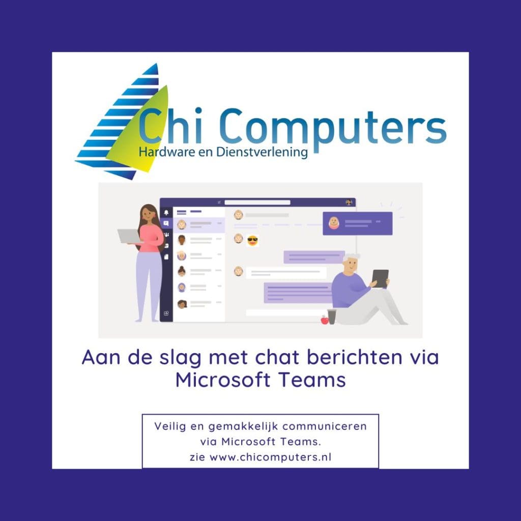 Aan de slag met Microsoft Teams chat